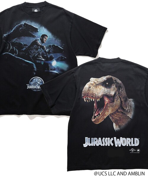 ジュラシックパーク　Tシャツ　FREAK'S MOVIE FREAK'S MOVIE/フリークスムービー JURASSIC WORLD（Tシャツ
