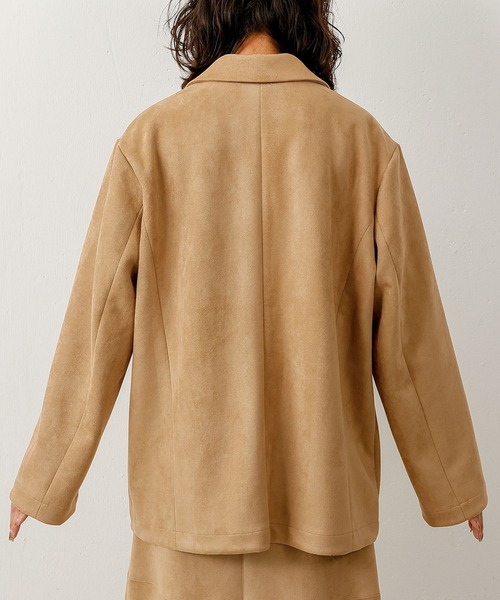 スエードジャケット 【セットアップ対応】（テーラードジャケット