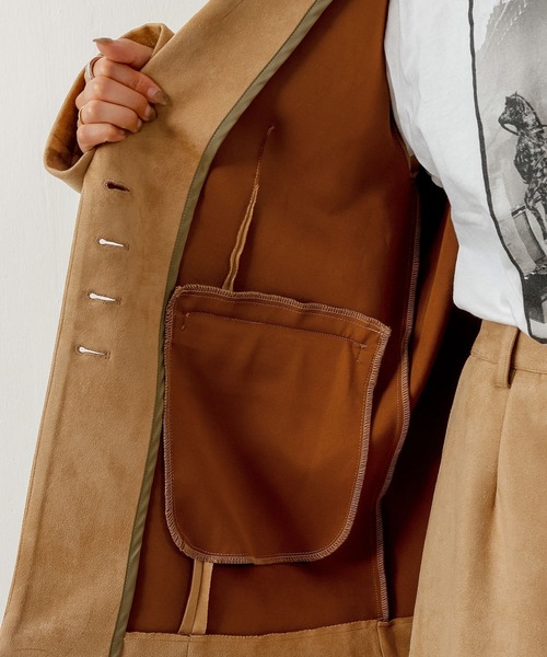 スエードジャケット 【セットアップ対応】（テーラードジャケット