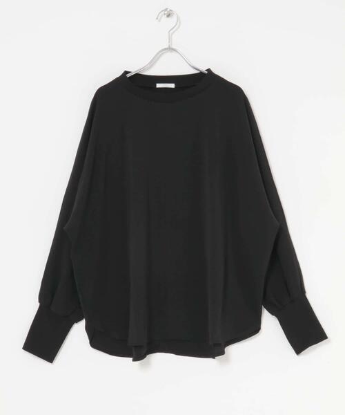 ITEMS URBANRESEARCH（アイテムズ アーバンリサーチ）の「リブドルマンブラウス（シャツ/ブラウス・レディース・ブラック/ホワイト/レッド系その他・FREE）」の6枚目の写真