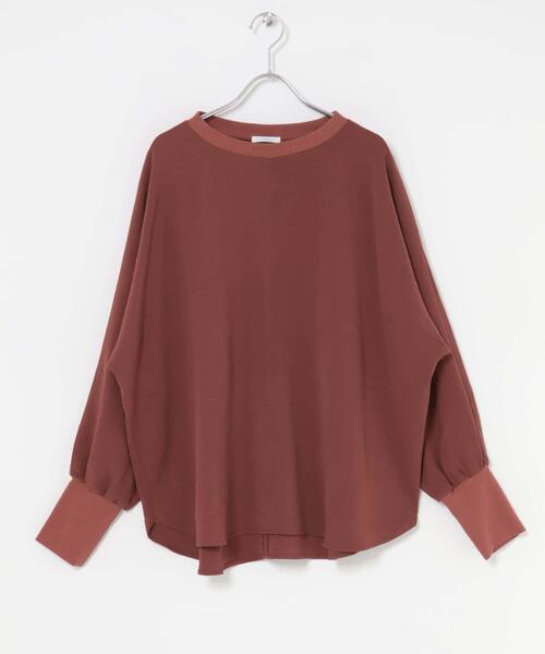 ITEMS URBANRESEARCH（アイテムズ アーバンリサーチ）の「リブドルマンブラウス（シャツ/ブラウス・レディース・ブラック/ホワイト/レッド系その他・FREE）」の22枚目の写真