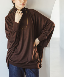 Noble ノーブル カットソー Noble（ノーブル）の「カットサテンプルオーバー（Tシャツ