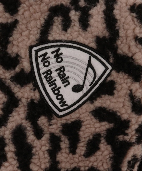 No Rain No Rainbow(ノーレインノーレインボー)の「mcg3701-leopard boa cardigan カーディガン(NR25W-03)(カーディガン/ボレロ・メンズ・レオパード/アニマル・S/M/L/XL)」の21枚目の写真