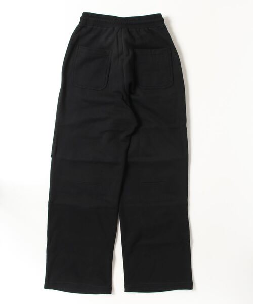 MATSUFUJI（マツフジ）の「【MATSUFUJI】 Wide Sweat Pants（スウェットパンツ・メンズ・ブラック・2/3）」の6枚目の写真