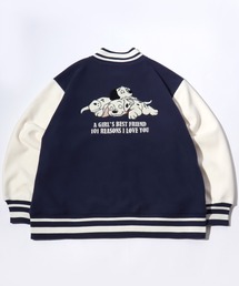 スウェットスタジャン MLB スタジャン JH Design/ジェイエイチデザイン LOS ANGELS