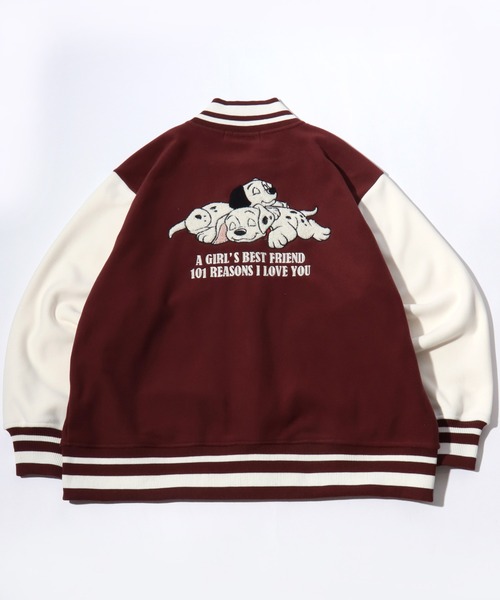 セール】Disney（ディズニー）フリース スウェット スタジャン/ライト