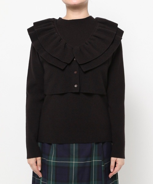 セール】フリル2PニットLS 577213（ニット/セーター）｜LOWRYS