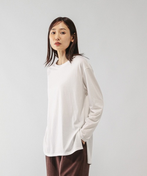GLOBAL WORK(グローバルワーク)の「ヘビロッTEEアソートレイヤード/580890(Tシャツ/カットソー・レディース・ホワイト系1/ホワイト系2・REGULAR/SHORT)」の7枚目の写真