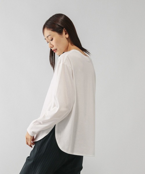 GLOBAL WORK(グローバルワーク)の「ヘビロッTEEアソートレイヤード/580890(Tシャツ/カットソー・レディース・ホワイト系1/ホワイト系2・REGULAR/SHORT)」の14枚目の写真