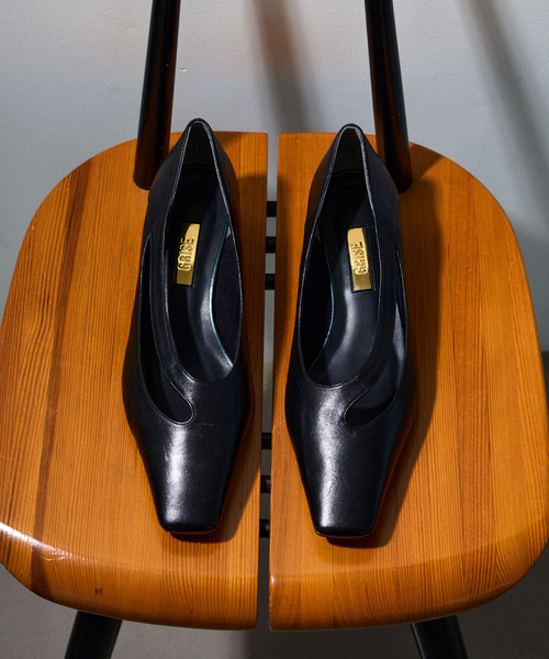 GRISEレザーARTYサイドカットパンプス（パンプス）｜GRISE（グリーズ