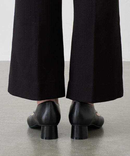 GRISEレザーARTYサイドカットパンプス（パンプス）｜GRISE