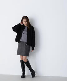 NATURAL BEAUTY BASIC（ナチュラルビューティーベーシック）の「◇【Oggi掲載】オータムミニスカート（スカート・レディース）」