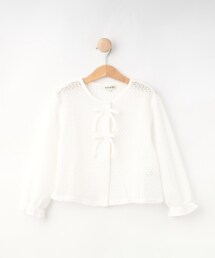 SHOO・LA・RUE | 【100-150cm】レースニットソーカーディガン(カーディガン/ボレロ)