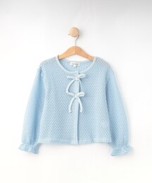 SHOO・LA・RUE（シューラルー）の「【100-150cm】レースニットソーカーディガン（カーディガン/ボレロ）」