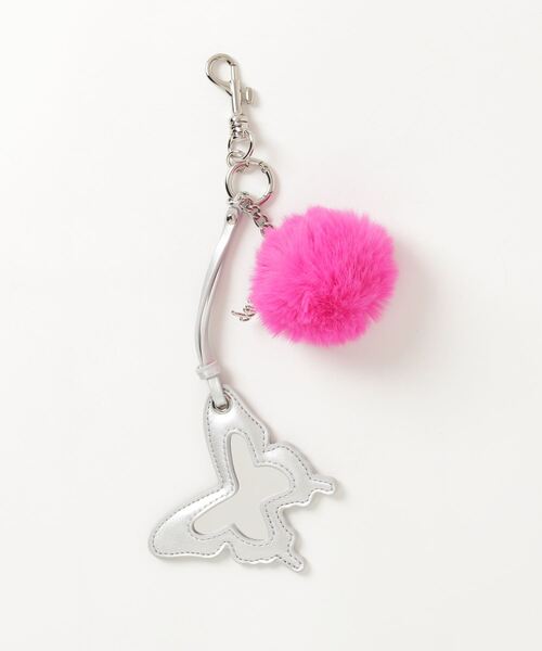 X-girl（エックスガール）の「MIRROR AND LOGO KEY CHARM（キーホルダー・レディース・シルバー/ゴールド・ONE SIZE）」の8枚目の写真