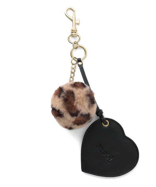 X-girl（エックスガール）の「MIRROR AND LOGO KEY CHARM（キーホルダー・レディース・シルバー/ゴールド・ONE SIZE）」の5枚目の写真