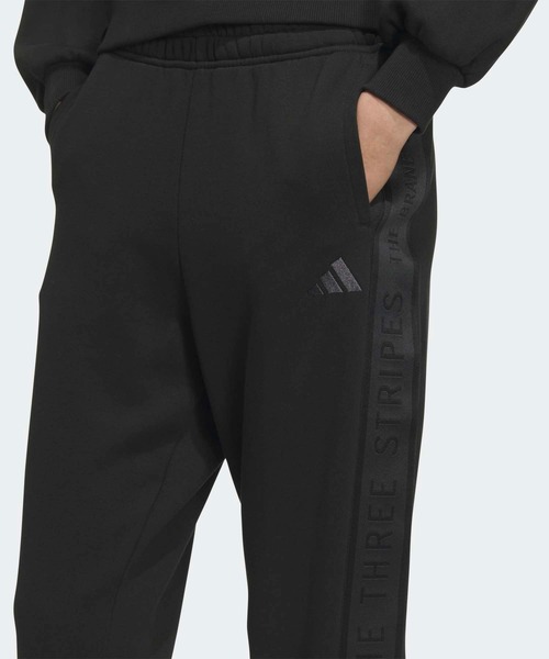 [アディダス] スウェット ロングパンツ ワーディング ルーズフィット フレンチテリー ストレートレッグ 伸縮カフパンツ スポーツウ メンズ スウェットロングパンツ ワーディング ルーズフィット フレンチテリー ストレートレッグ 伸縮カフパンツ IS5150 （ミディアムグレーヘザー）