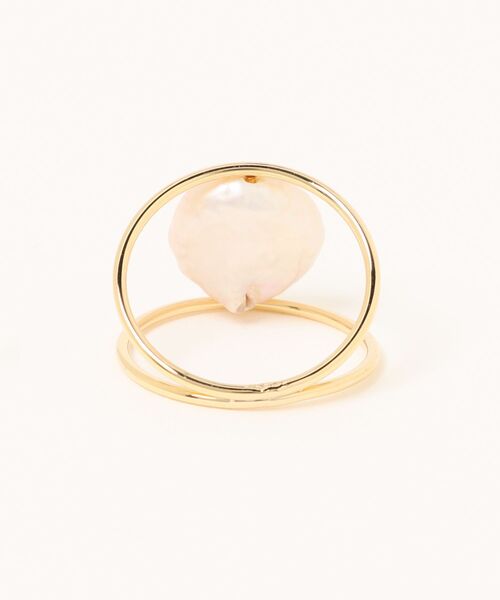 GGD SELECT(ジージーディー セレクト)の「タンスイパールリング(リング・レディース・ゴールド/ゴールド系その他・FREE)」の4枚目の写真