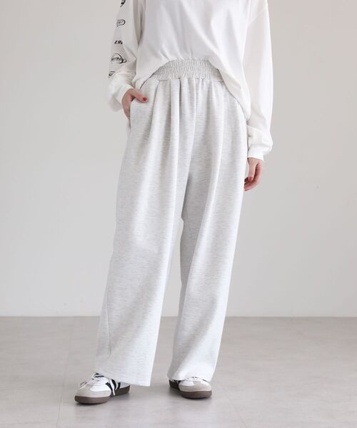 ELENCARE DUE(エレンカーレデュエ)の「・ELENCARE DUE コクーンイージーパンツ(その他パンツ・レディース・チャコールグレー/ホワイト系その他/ブラック/カーキ・FREE)」の21枚目の写真