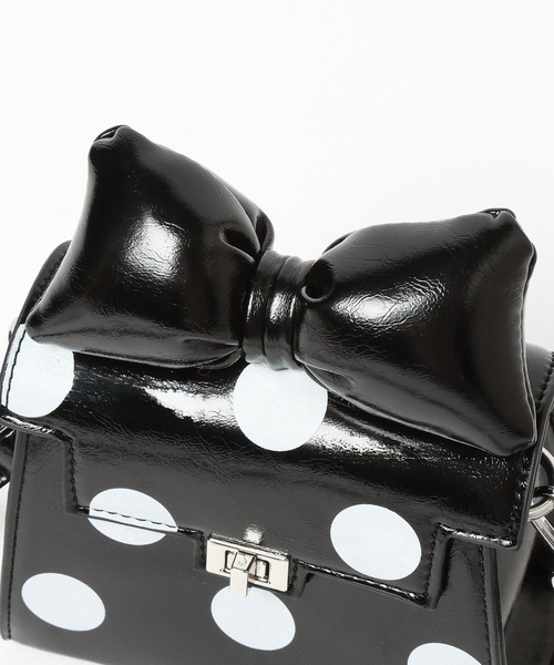 LOWRYS FARM（ローリーズファーム）の「ＦＬドットリボンＢＡＧ　587938（ショルダーバッグ・キッズ・レッド/ピンク/ホワイト/ブラック・FREE）」の22枚目の写真