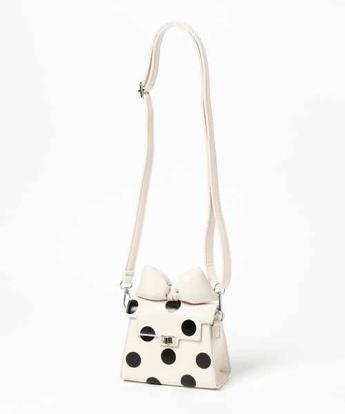 LOWRYS FARM（ローリーズファーム）の「ＦＬドットリボンＢＡＧ　587938（ショルダーバッグ・キッズ・レッド/ピンク/ホワイト/ブラック・FREE）」の15枚目の写真