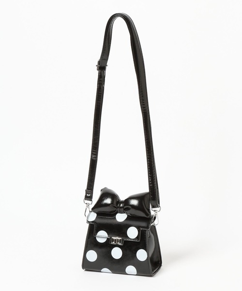 LOWRYS FARM（ローリーズファーム）の「ＦＬドットリボンＢＡＧ　587938（ショルダーバッグ・キッズ・レッド/ピンク/ホワイト/ブラック・FREE）」の18枚目の写真