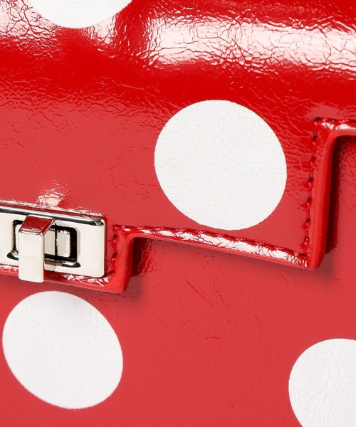 LOWRYS FARM（ローリーズファーム）の「ＦＬドットリボンＢＡＧ　587938（ショルダーバッグ・キッズ・レッド/ピンク/ホワイト/ブラック・FREE）」の6枚目の写真