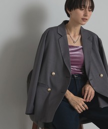 &. NOSTALGIA | ツイルゴールドボタンブレザー(テーラードジャケット)