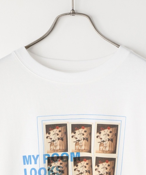 LOWRYS FARM（ローリーズファーム）の「アソートフォトＬＳ　595331（Tシャツ/カットソー・レディース・チャコールグレー/オフホワイト/アイボリー・FREE）」の12枚目の写真