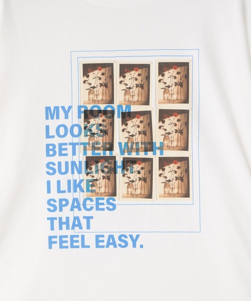 LOWRYS FARM（ローリーズファーム）の「アソートフォトＬＳ　595331（Tシャツ/カットソー・レディース・チャコールグレー/オフホワイト/アイボリー・FREE）」の15枚目の写真