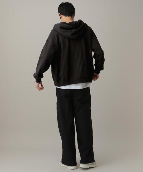 ALAND(エーランド)の「【UNISEX】ALAND/ワッペンジップパーカー(パーカー・レディース・ネイビー/ブラック/ライトグレー・MEDIUM/LARGE)」の18枚目の写真