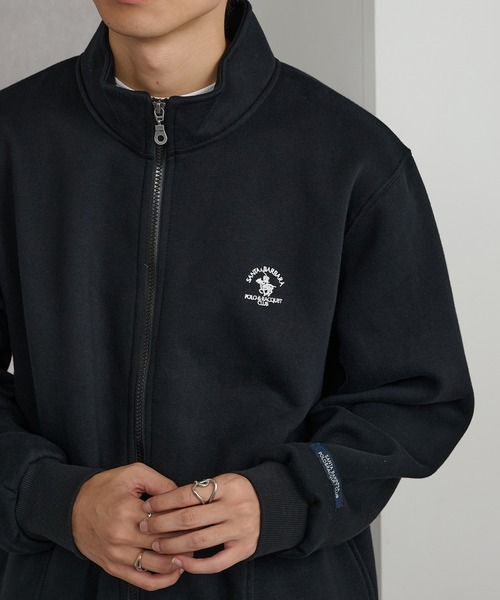 Santa Barbara Polo & Racquet Club(サンタ・バーバラ・ポロ & ラケット・クラブ)の「【SANTA BARBARA】T/C 両面起毛 ジャケット(その他アウター・メンズ・ブラック/グレー/チャコールグレー/ネイビー・L/LL/M)」の2枚目の写真