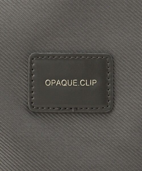 OPAQUE.CLIP(オペークドットクリップ)の「【マルチWAY】ミニショルダーとしても使える!バッグインポーチ付きトートバッグ(トートバッグ・レディース・チャコールグレー/ブラック・00)」の6枚目の写真