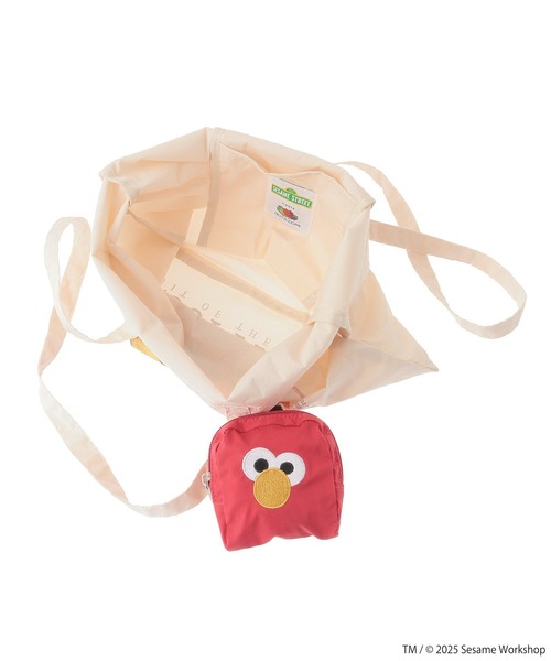 FRUIT OF THE LOOM（フルーツオブザルーム）の「セサミストリートミーツオブザルーム バッグ（トートバッグ・レディース・ネイビー/アイボリー・FREE）」の12枚目の写真