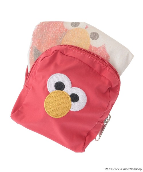 FRUIT OF THE LOOM（フルーツオブザルーム）の「セサミストリートミーツオブザルーム バッグ（トートバッグ・レディース・ネイビー/アイボリー・FREE）」の6枚目の写真