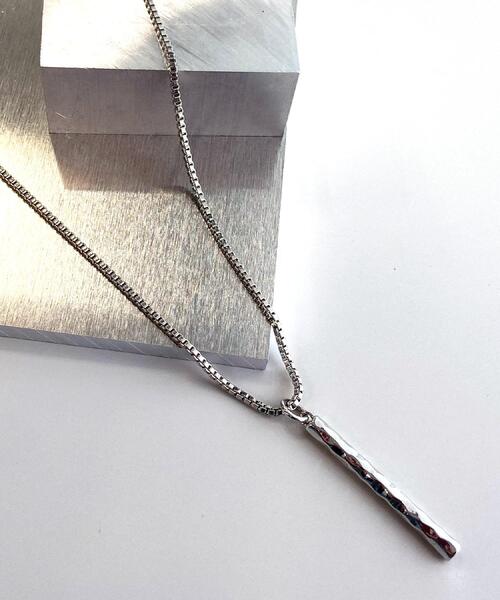 tk.TAKEO KIKUCHI(ティーケータケオキクチ)の「シックネックレス(ネックレス・メンズ・シルバー系1/シルバー系/シルバー・00)」の3枚目の写真
