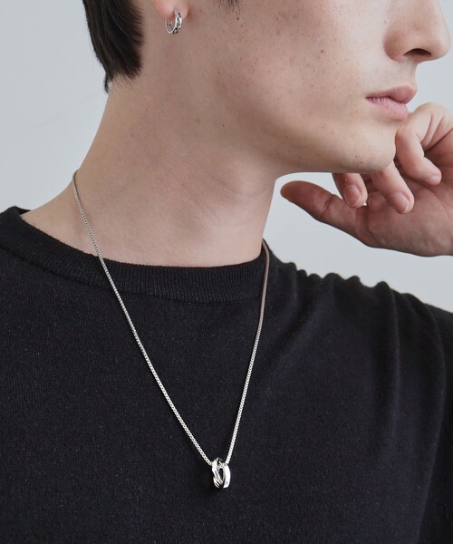 tk.TAKEO KIKUCHI(ティーケータケオキクチ)の「シックネックレス(ネックレス・メンズ・シルバー系1/シルバー系/シルバー・00)」の11枚目の写真
