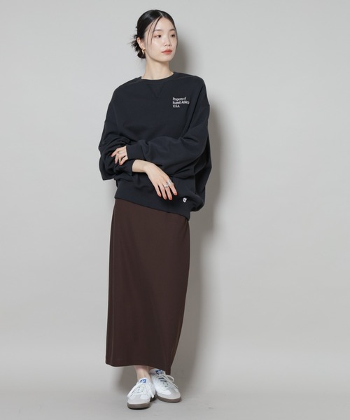 NANO universe（ナノユニバース）の「サカリバナロースカート(セットアップ可)（スカート・レディース・ブラック/ブラウン/ベージュ・FREE）」の12枚目の写真