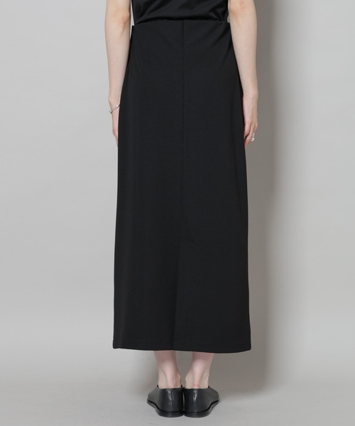 NANO universe（ナノユニバース）の「サカリバナロースカート(セットアップ可)（スカート・レディース・ブラック/ブラウン/ベージュ・FREE）」の7枚目の写真