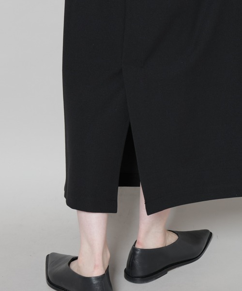 NANO universe（ナノユニバース）の「サカリバナロースカート(セットアップ可)（スカート・レディース・ブラック/ブラウン/ベージュ・FREE）」の6枚目の写真