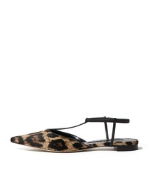 ESTNATION | BRENTELLA / レオパードストライプパンプス(パンプス)