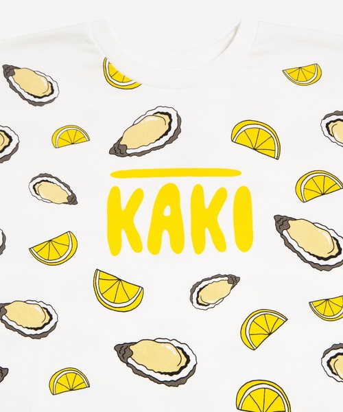 PUNYUS（プニュズ）の「【新サイズ】フード総柄スウェット（IMO・KAKI)（スウェット・レディース・パープル/イエロー・1/2/3/4/5）」の9枚目の写真