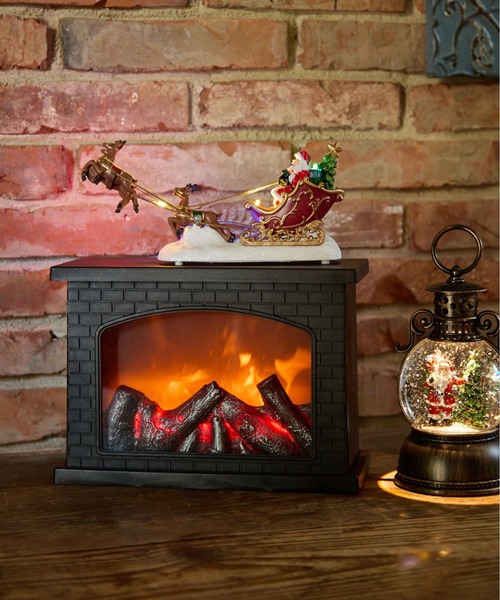 置物　暖炉　インテリア セール】【2025Xmas】暖炉オブジェ（インテリア雑貨）｜niko and