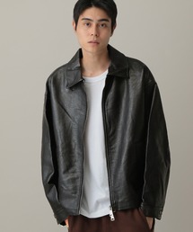 V2／ナチュラルレザージャケット