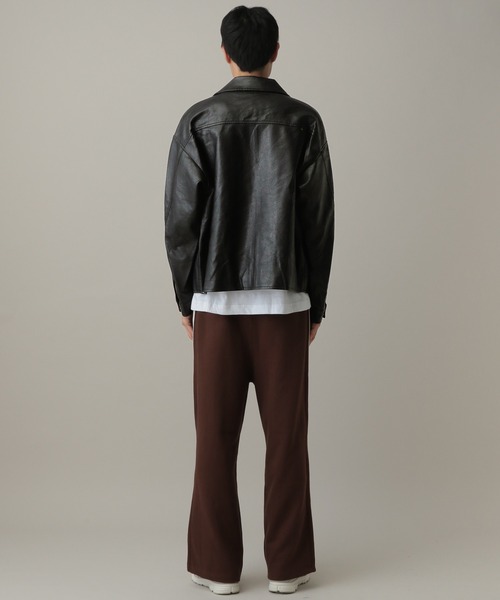 V2（ブイツー）の「V2／ナチュラルレザージャケット（ブルゾン・メンズ・ブラック・MEDIUM/LARGE）」の12枚目の写真