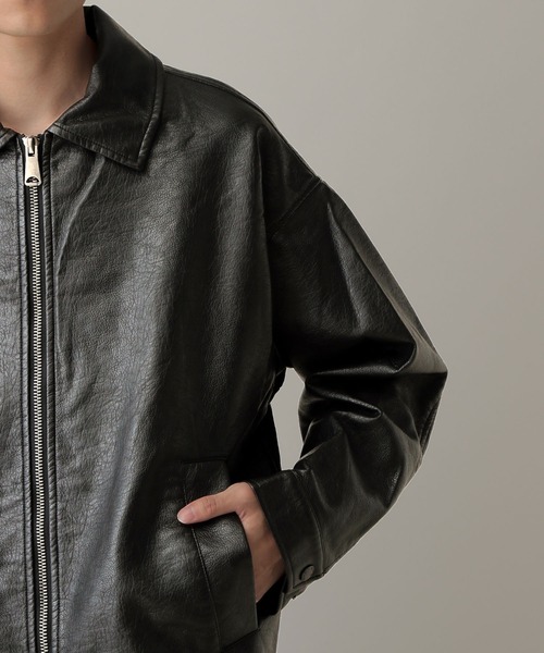 V2／ナチュラルレザージャケット（ブルゾン）｜V2（ブイツー）の