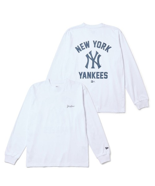 NEW ERA(ニューエラ)の「NEW ERA/ニューエラ 長袖Tシャツ MLB ロンT 14682708/14682709/14682710/14682711(Tシャツ/カットソー・メンズ・ネイビー/ホワイト系その他/ホワイト系その他2/ブラック・M/L/XL/2XL)」の2枚目の写真