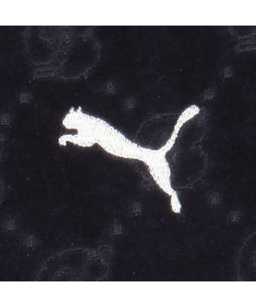 PUMA(プーマ)の「PUMA プーマ メンズ PUMA x BlackEyePatch OVAL ロゴ モノグラム ベロア 半袖 トップ(ポロシャツ・メンズ・ネイビー・MEDIUM/LARGE/SMALL)」の6枚目の写真