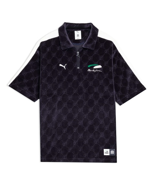 black eye patch PUMA ポロシャツ PUMA プーマ メンズ PUMA x BlackEyePatch OVAL ロゴ モノグラム