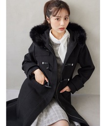 プラダ　ダッフルコート　ファーポケット　ブラック プラダ ダッフルコート ファーポケット ブラック 2025年最新